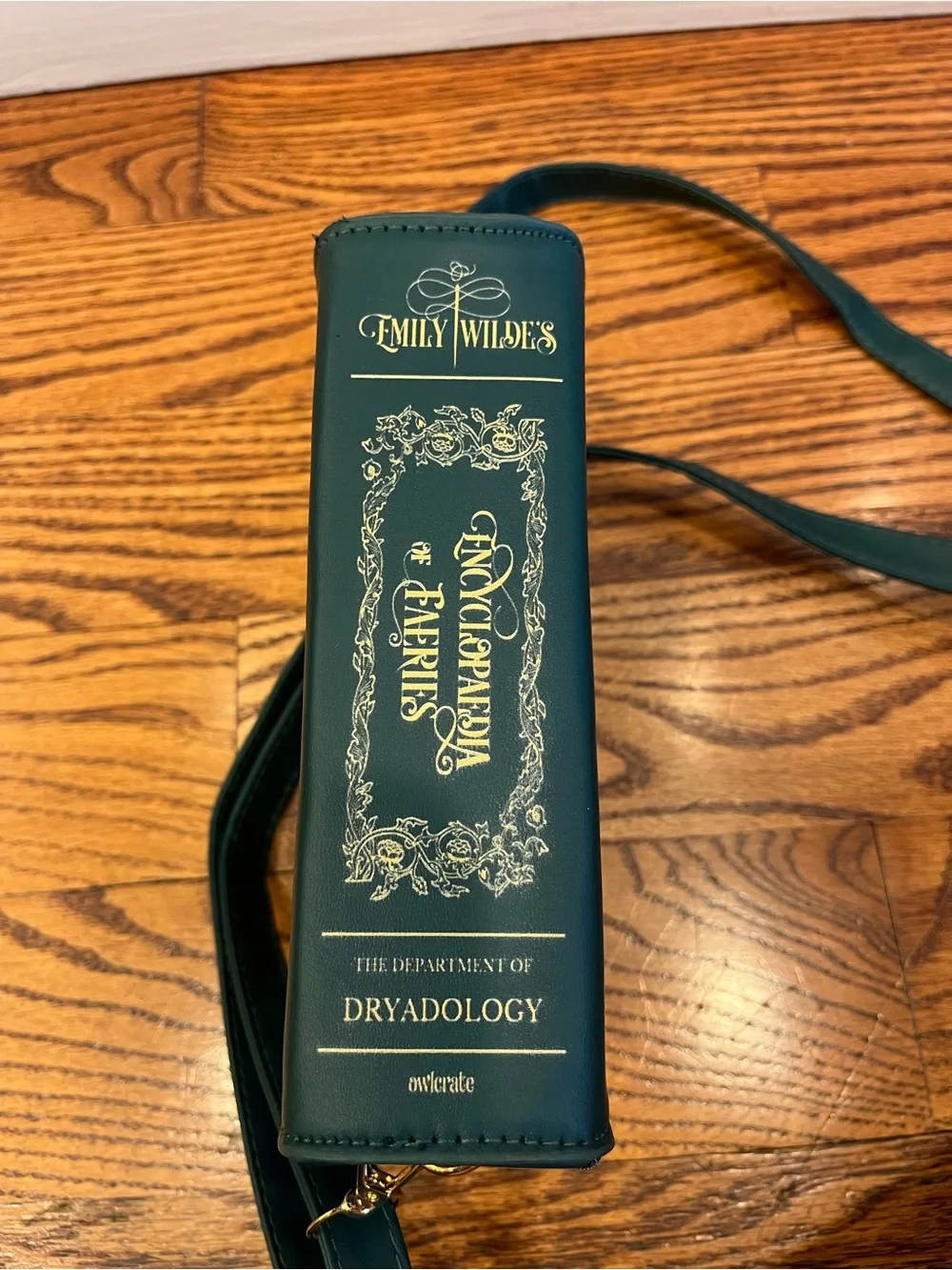 The Department of Dryadology Encyclopedia Book Crossbody Clutch Bag